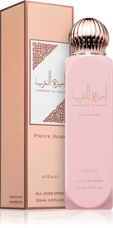 Asdaaf Ameerat Al Arab Privé Rosen-Körperspray 150 ml