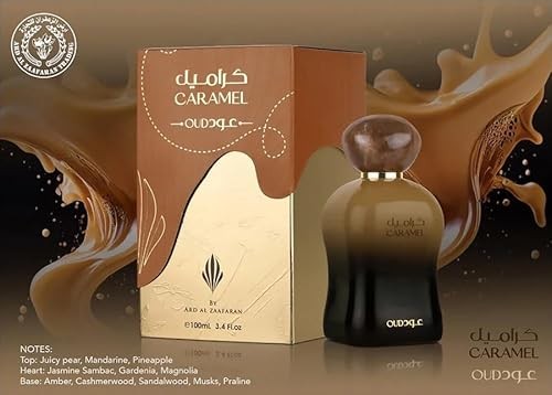 Ard Al Zaafaran Caramel Oud Eau de Parfum, 3,4 Oz, 1 Stück