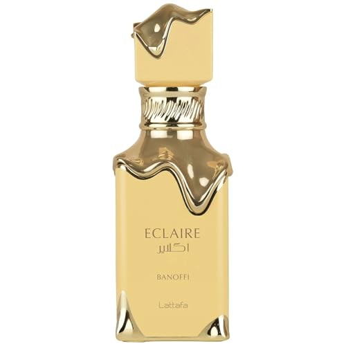 Lattafa Eclaire Banoffi Eau de Parfum Spray 3.4 oz Pack of 1