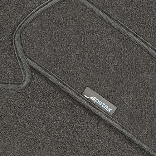 Mercedes V-Klasse ab 06.2014 Langversion VITO 10.2014 9 Sitzer  Petex Front Car Mats, PA Nylon, Graphite, Set of 2