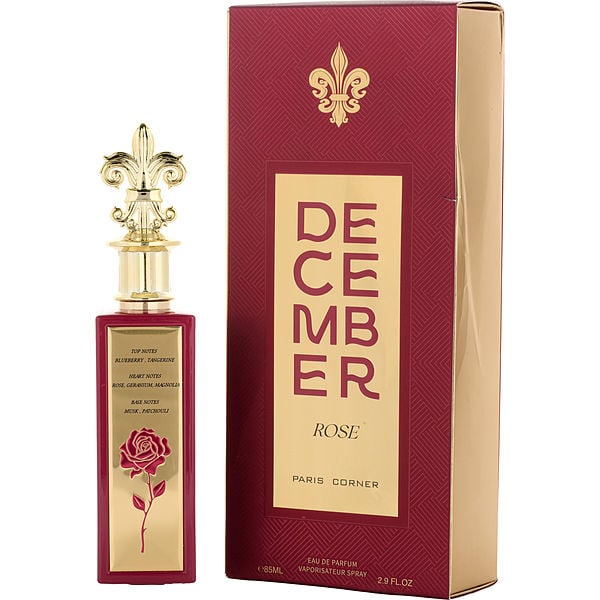 Paris Corner December Rose Eau de Parfum Spray 2,9 oz Unisex
